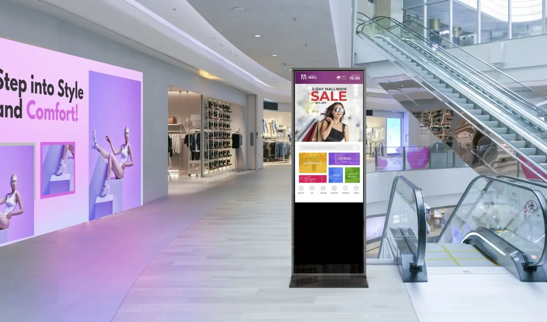 Digital Signage adalah | Kenali Jenis, Fungsi, dan Contohnya