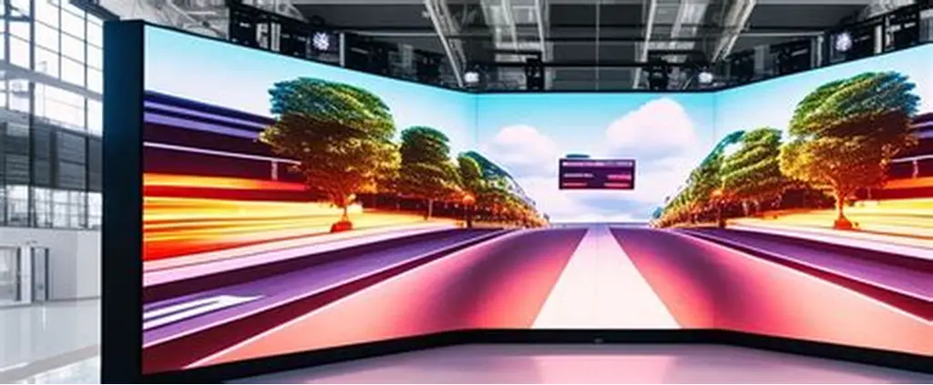 curved videotron