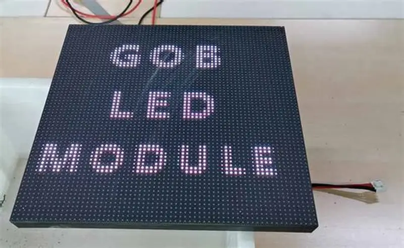 GOB LED module