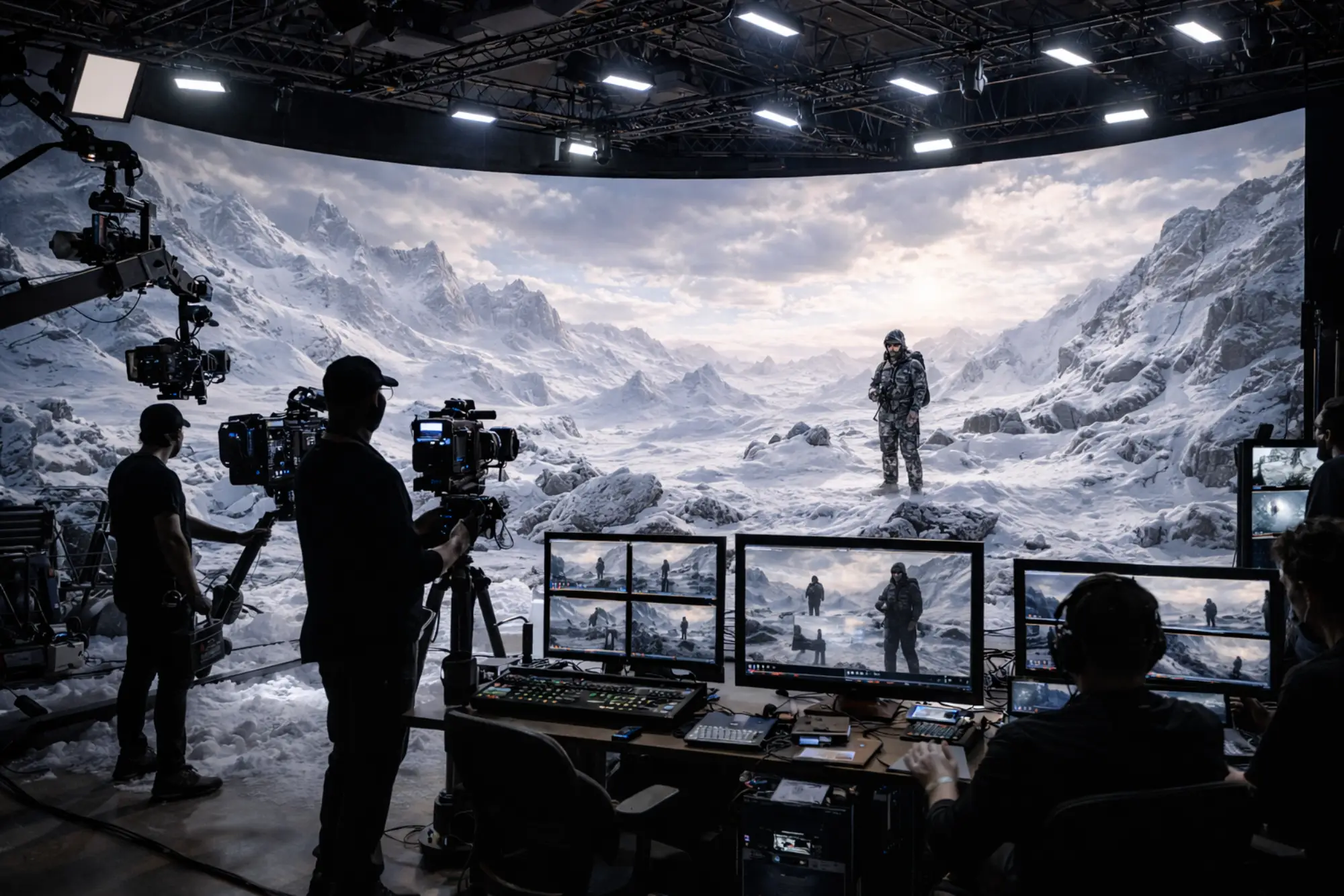Videotron untuk Studio Produksi Film Virtual