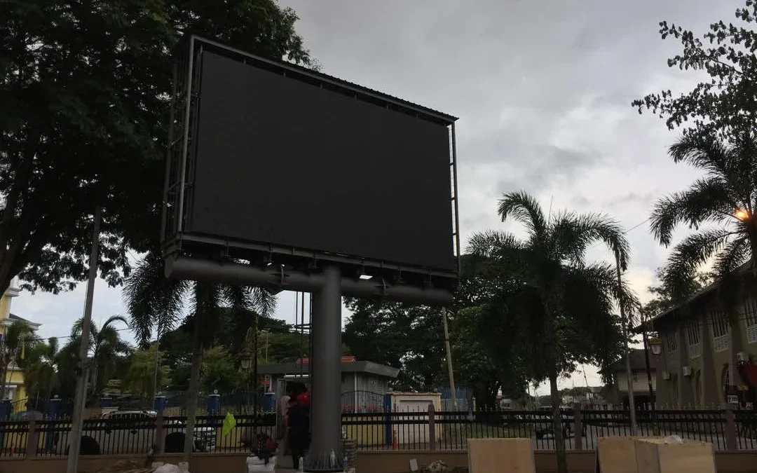 jenis pondasi videotron pole