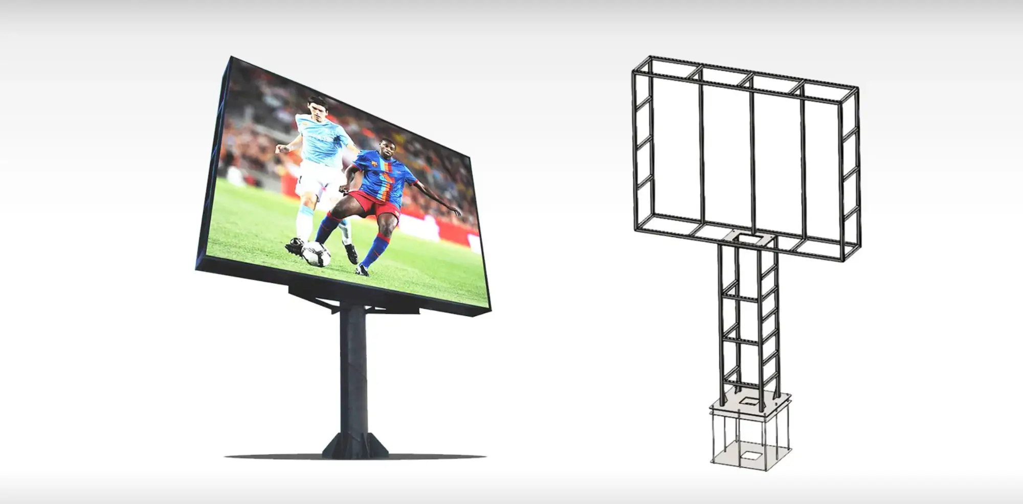 rangka videotron