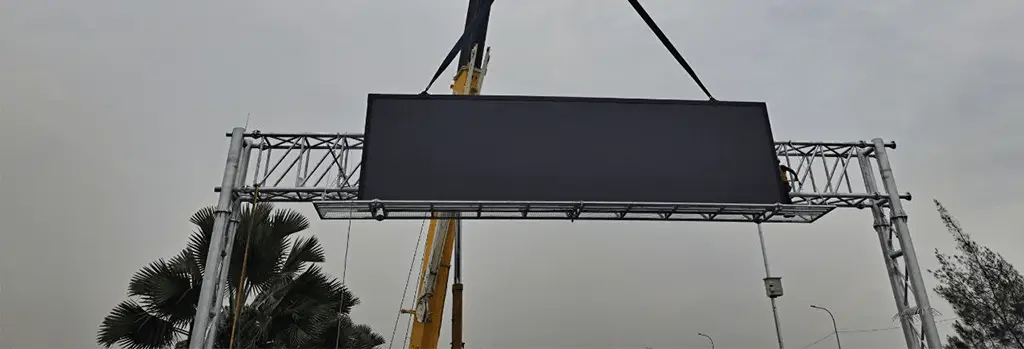 ukuran videotron outdoor