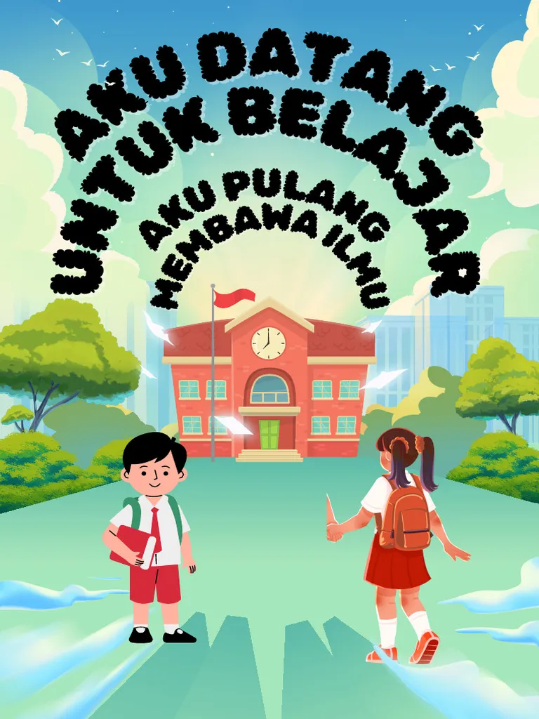 Contoh Iklan Pendidikan Mudah Digambar