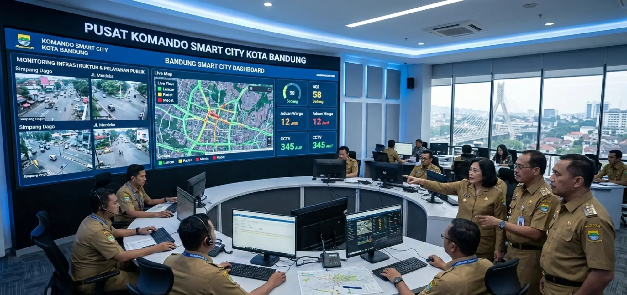 Manfaat Command Center bagi Pemda dalam Smart City