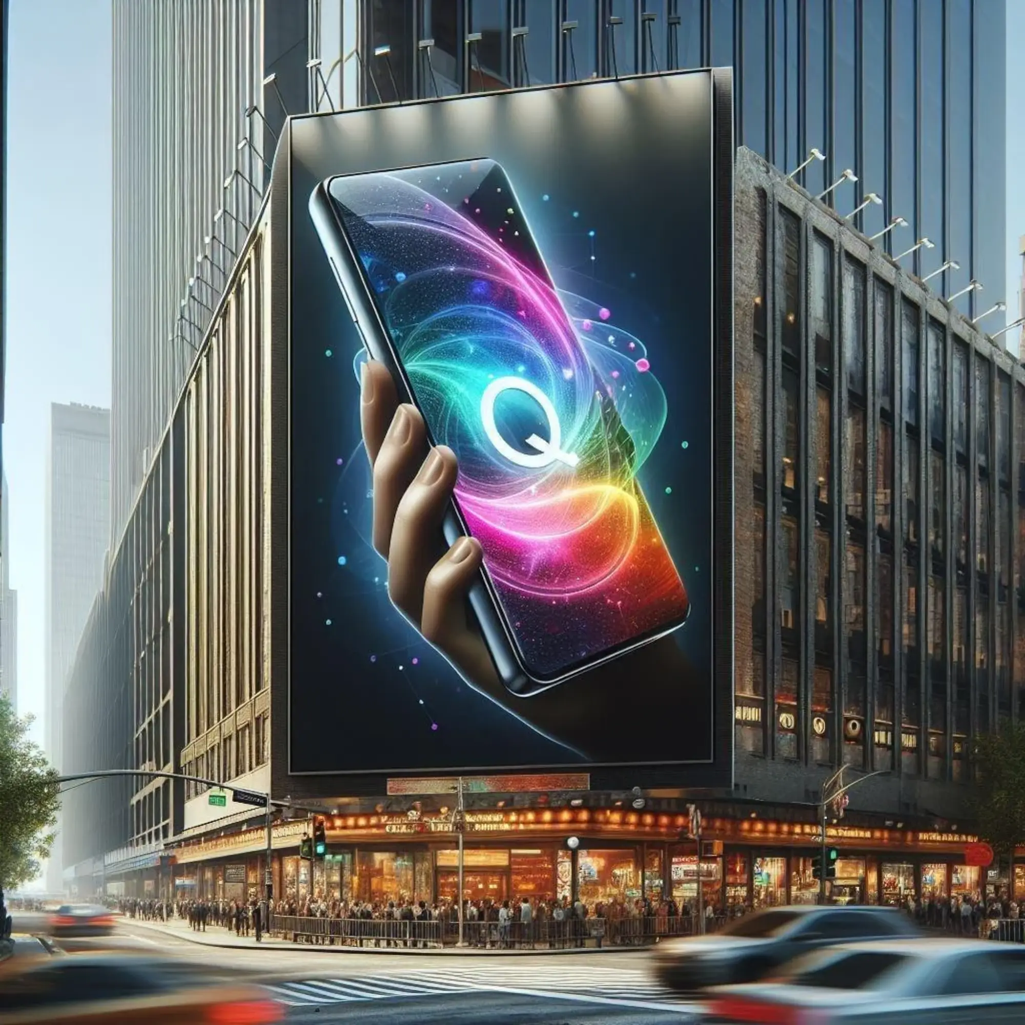 Videotron 3D layar LED efek untuk iklan spektakuler