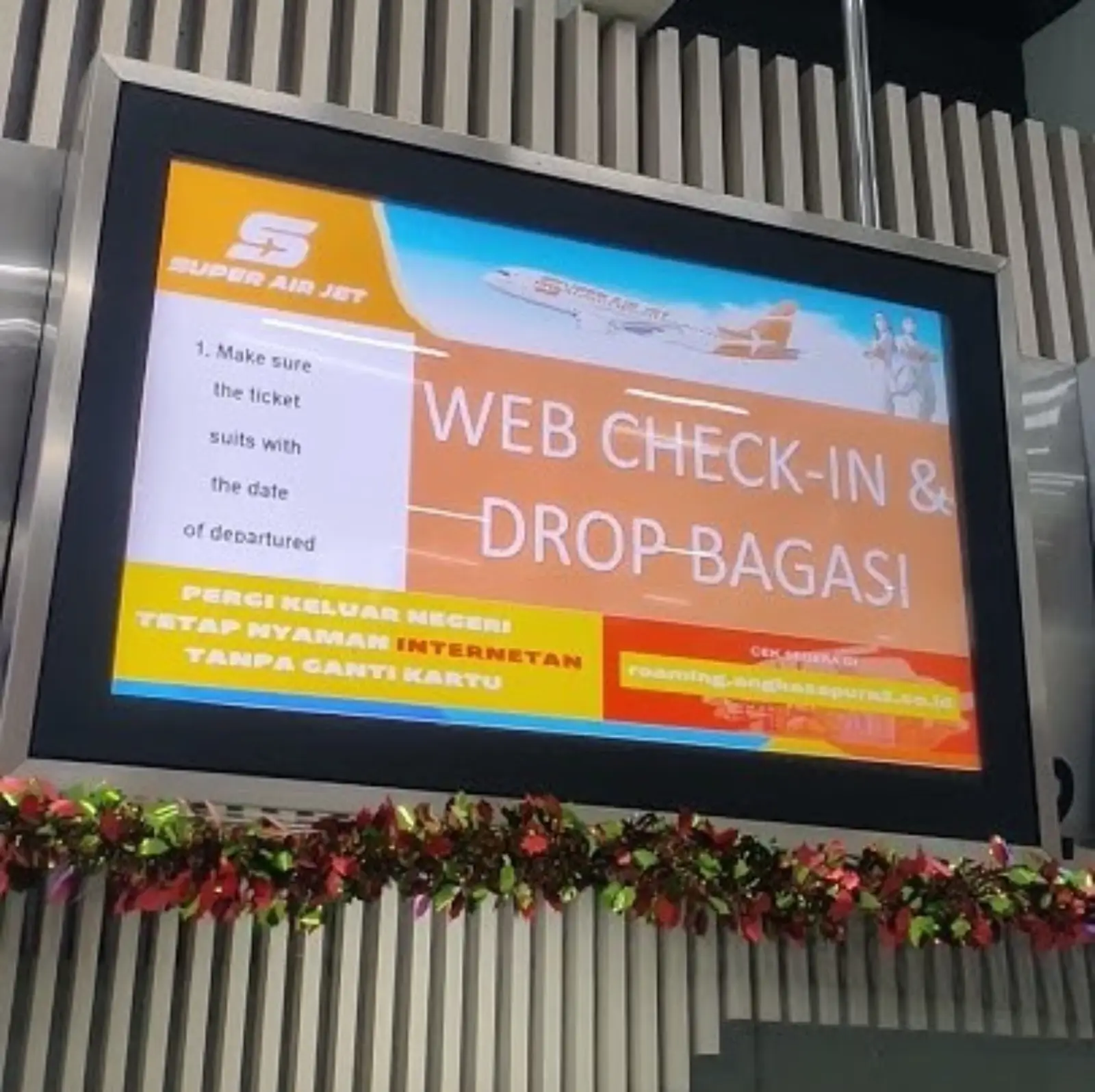 announcement bandara