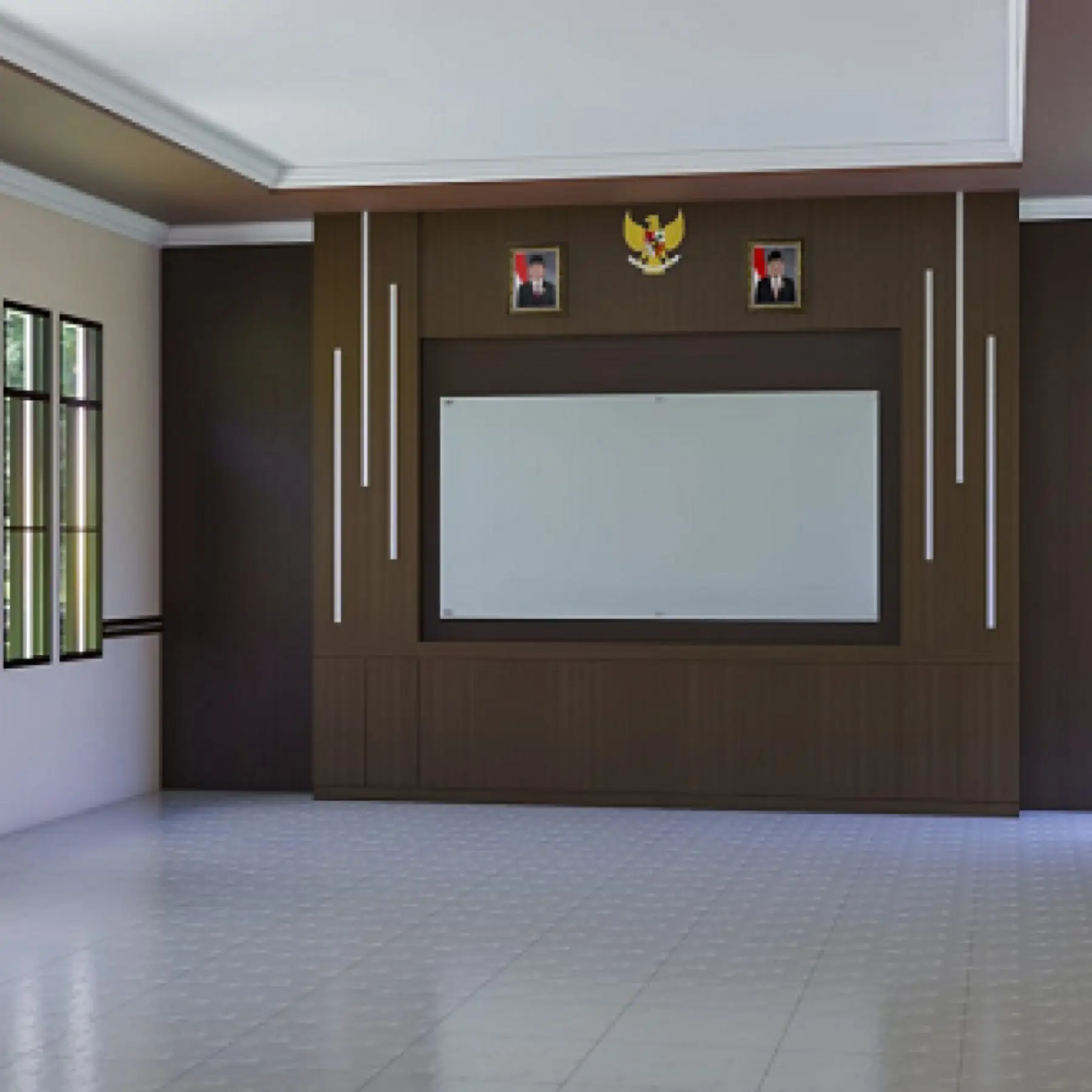 backdrop ruang aula
