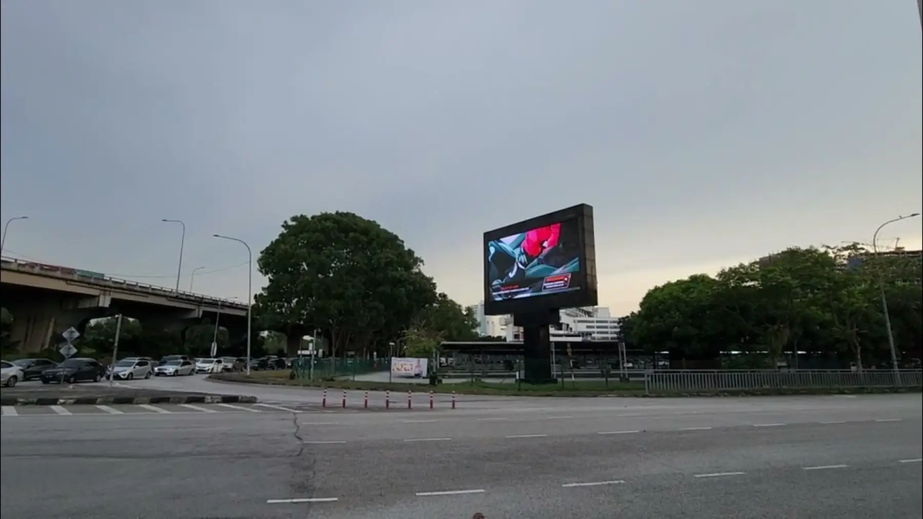 background videotron