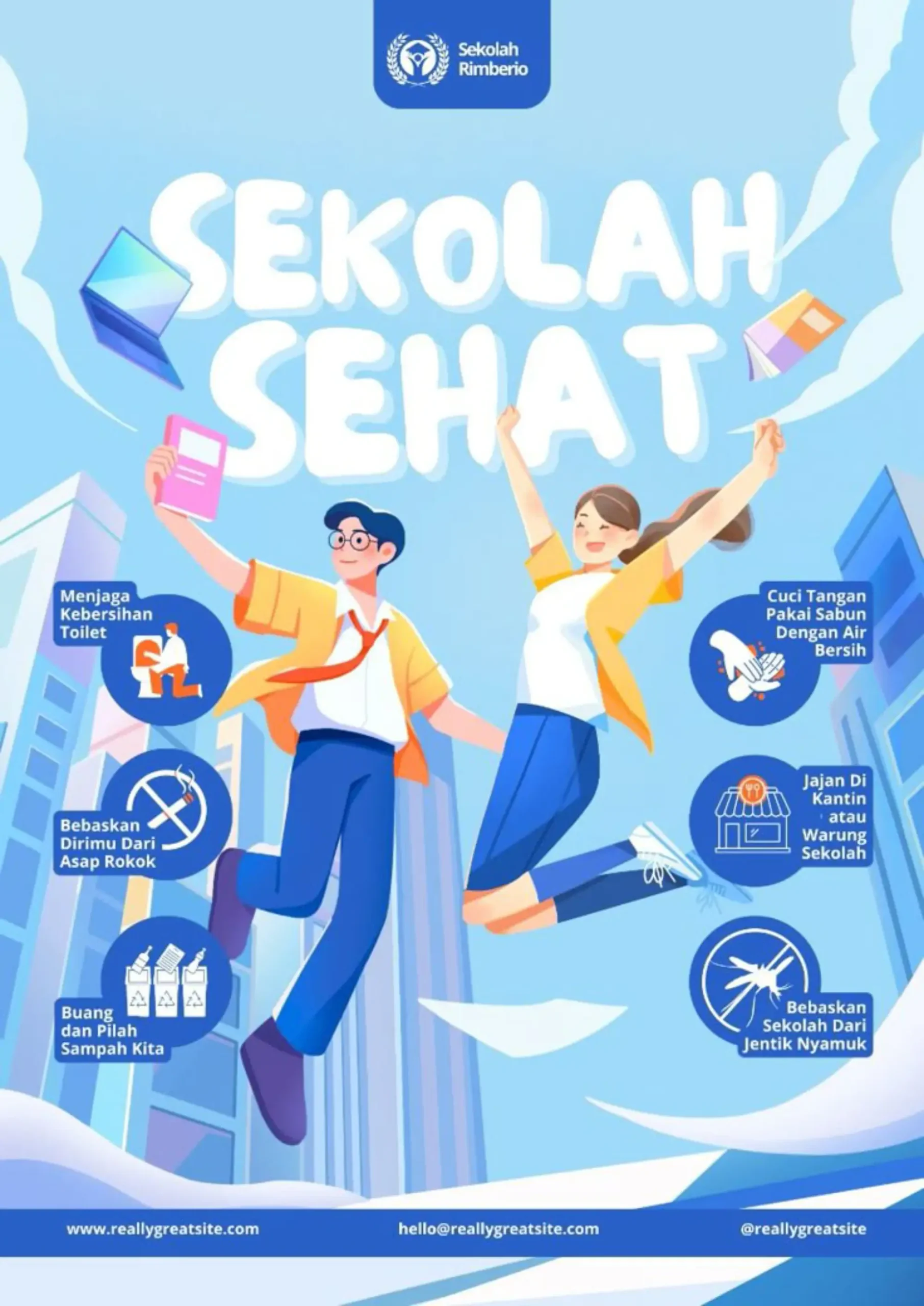 contoh iklan untuk Tugas Sekolah Kreatif
