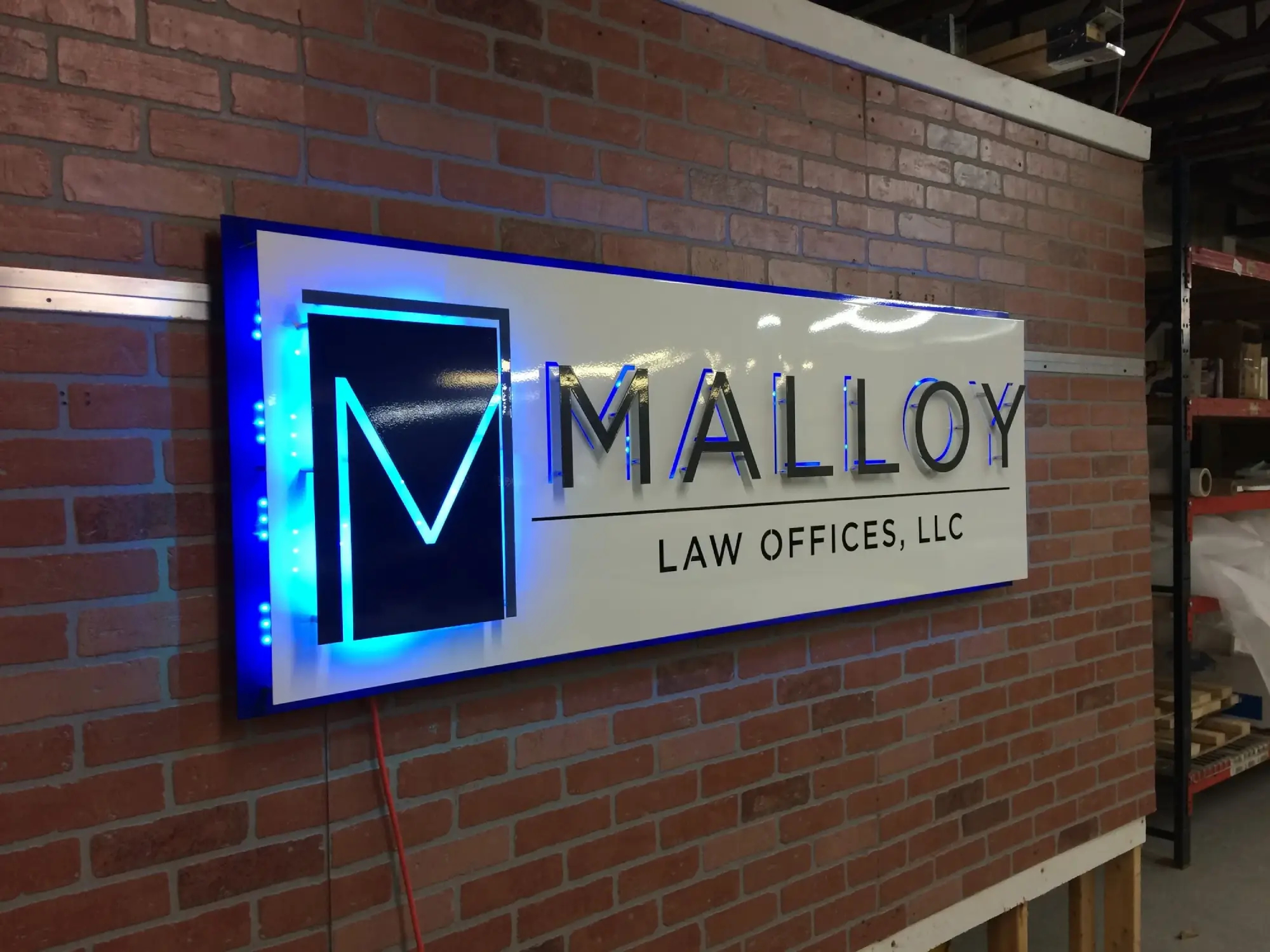 wall sign