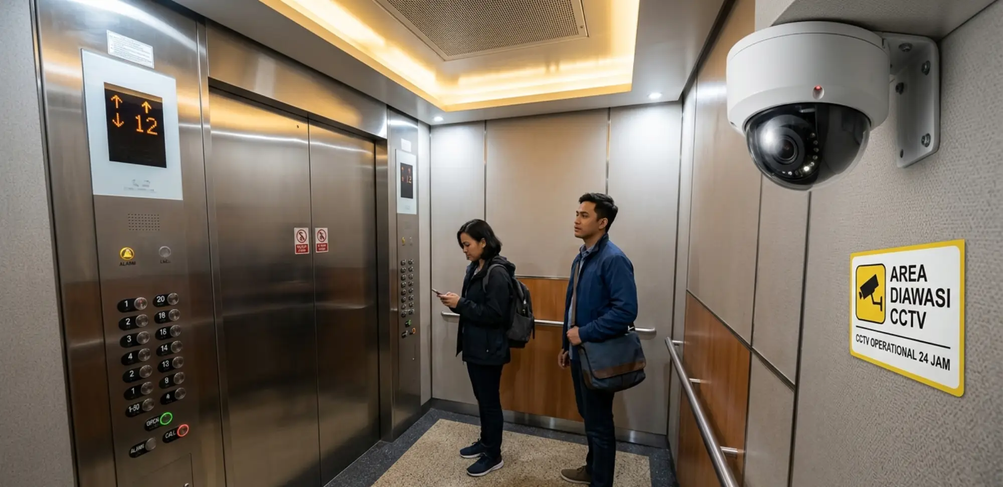 Biaya Rata-rata Memasang CCTV di Satu Unit Lift
