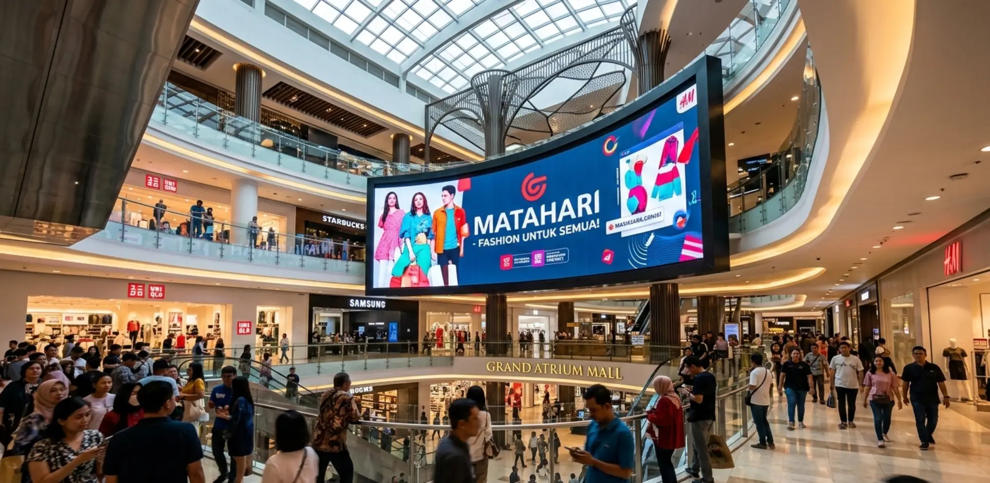 LED Videotron Indoor_ Solusi Layar Digital Jernih & Modern