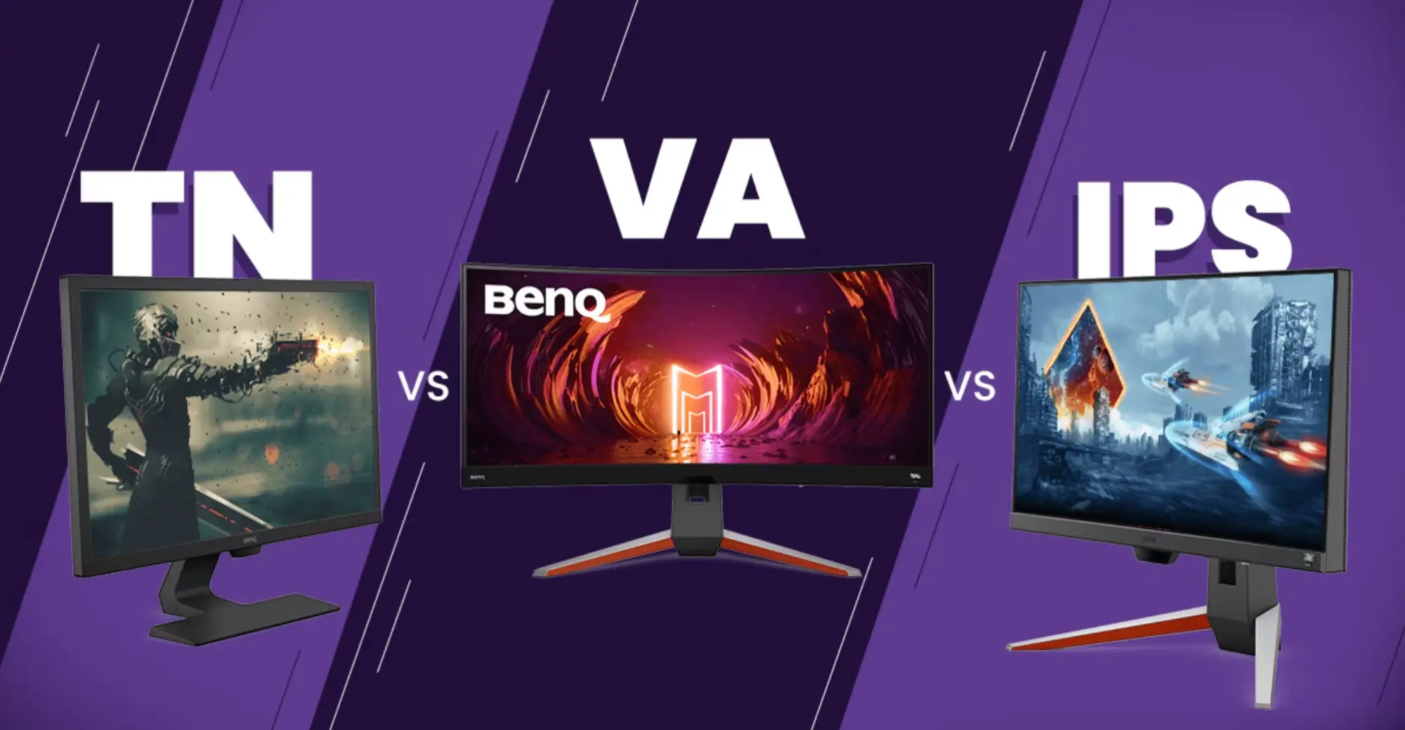 Perbandingan jenis panel monitor LED IPS, VA, dan TN untuk kebutuhan desain grafis dan gaming profesional
