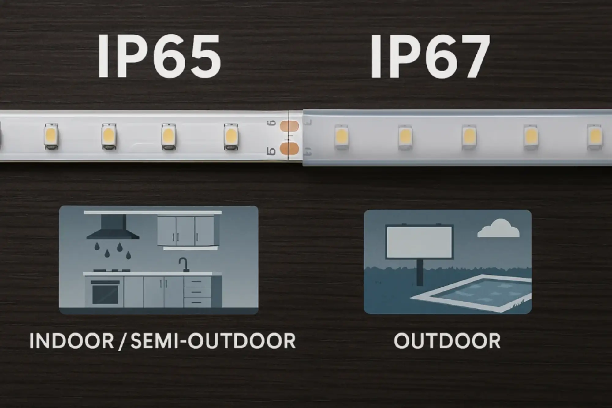 Perbedaan IP65 dan IP67 pada Videotron