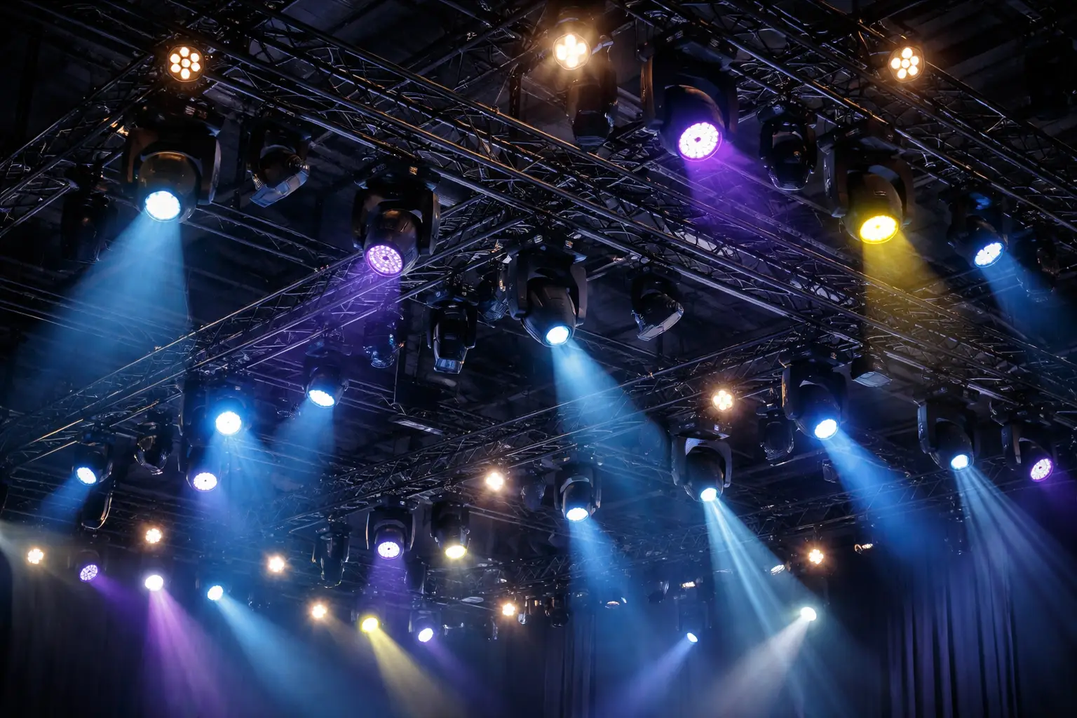 Struktur Aluminium Truss untuk Rigging Lampu Konser