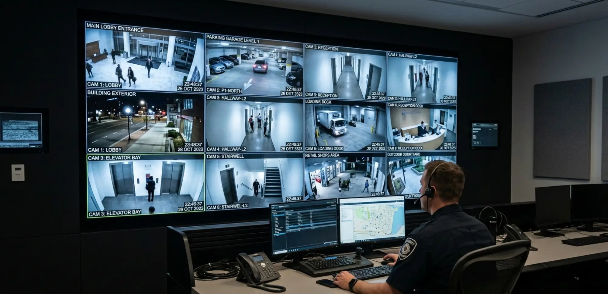 monitor cctv
