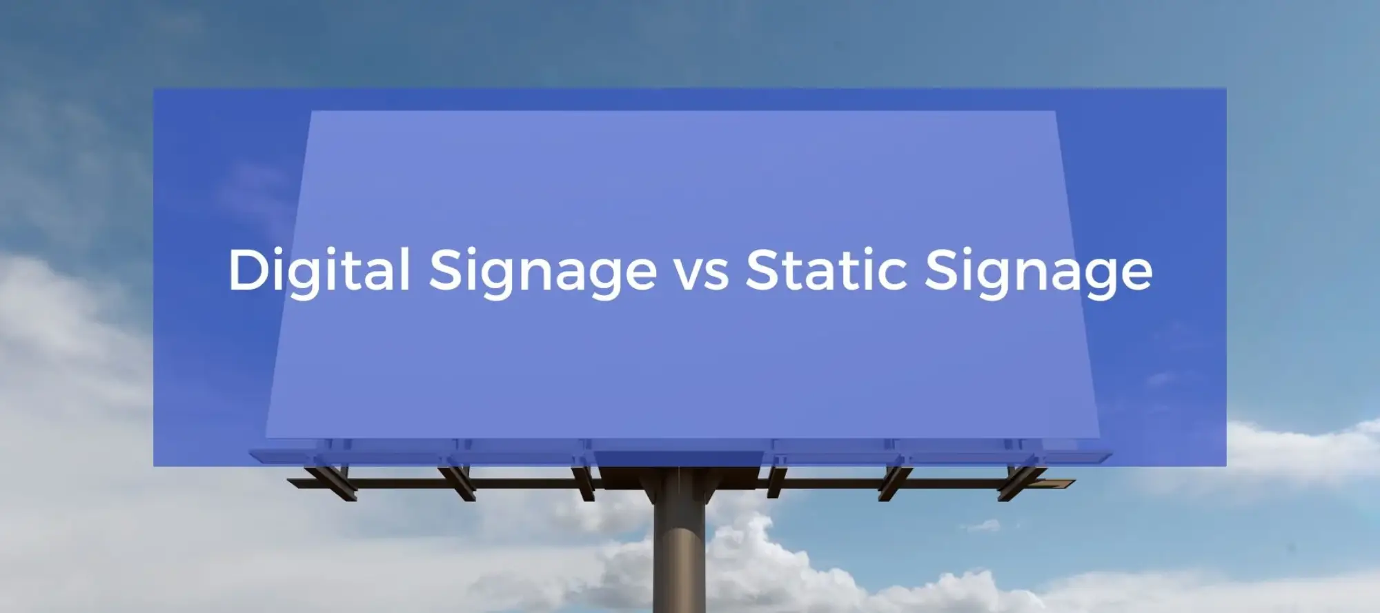 perbedaan digital signage dan static signage