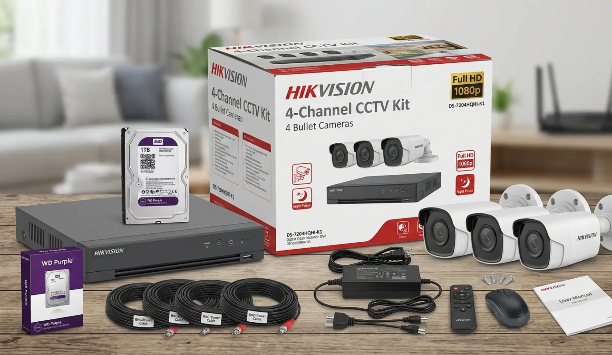 Paket CCTV 4 Kamera Semarang