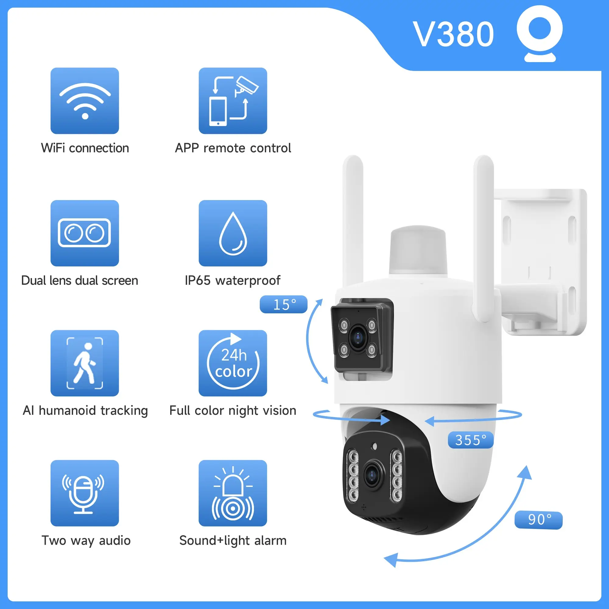 cara setting cctv v380