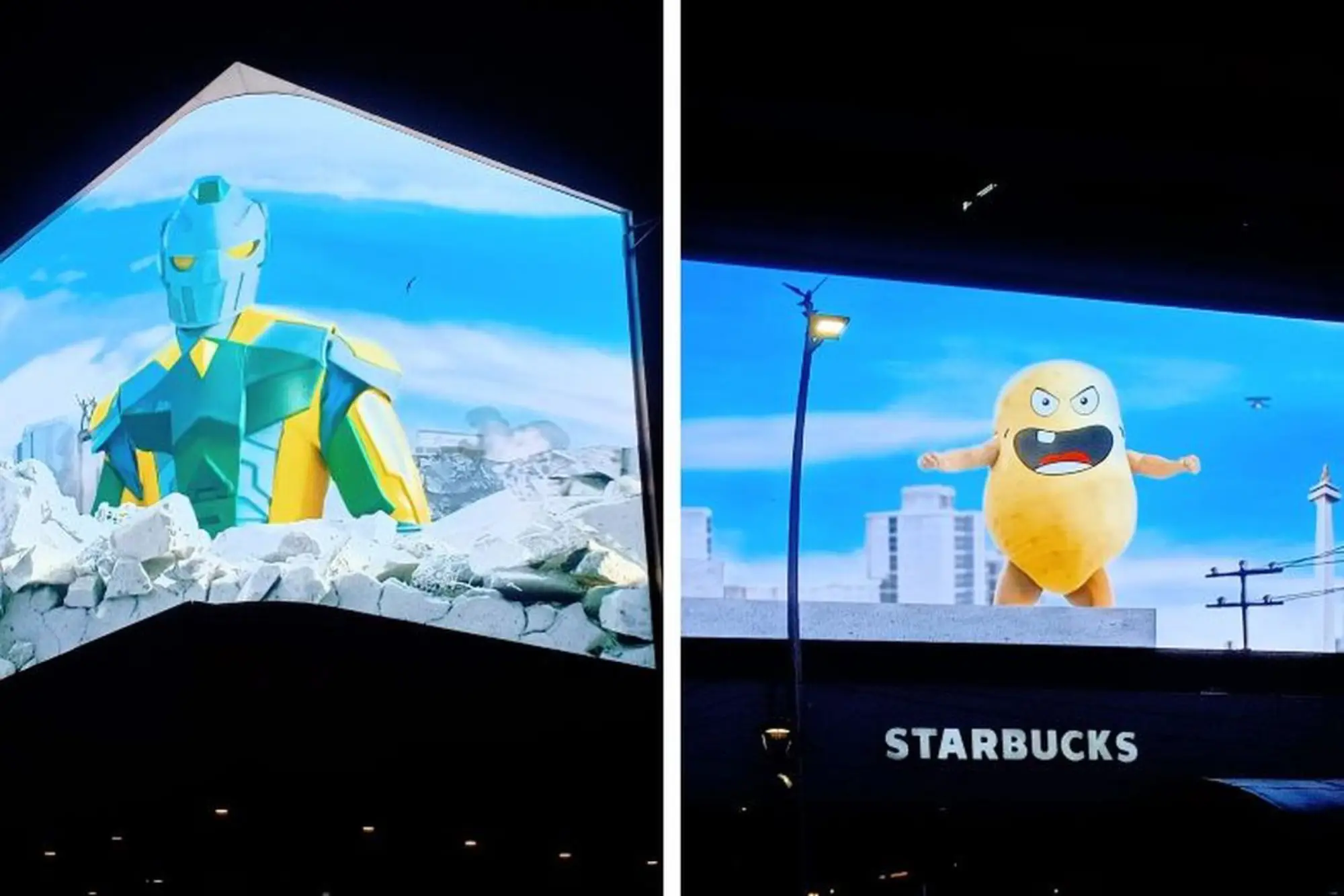 contoh videotron interaktif