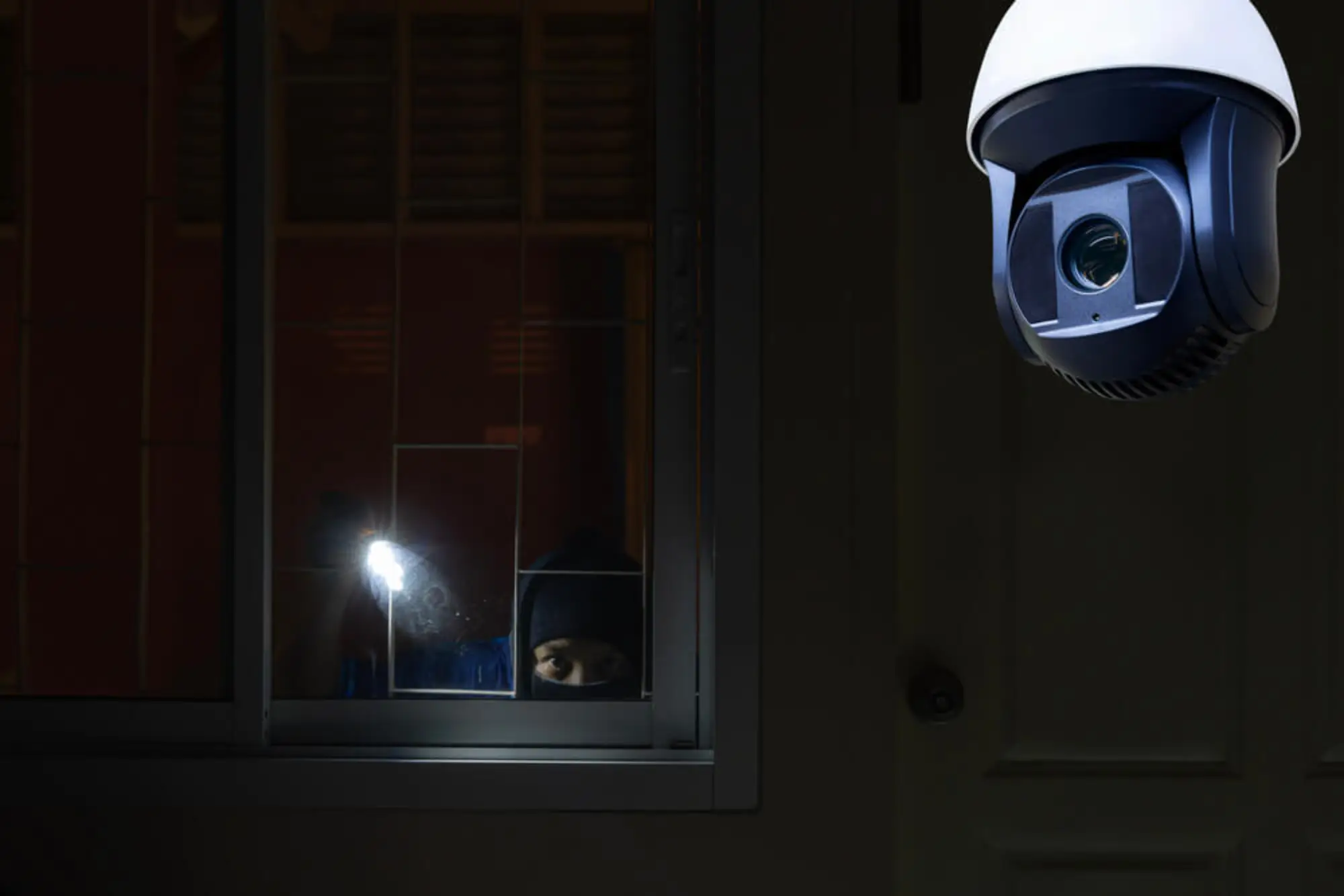 jarak pandang kamera CCTV pada malam hari