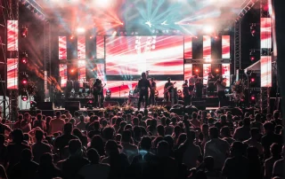 rental LED screen untuk acara outdoor