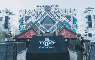 videotron outdoor panggung yang cerah dan stabil