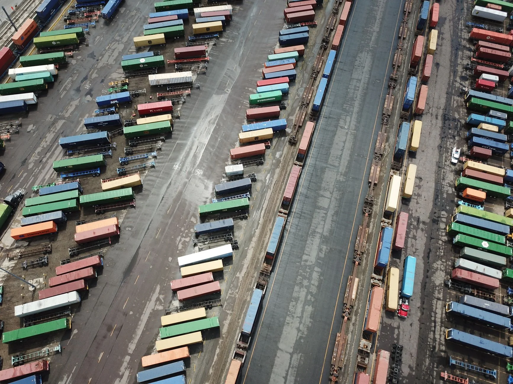 AI surveillance container yard monitoring system